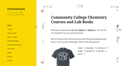 Desktop Screenshot of ccchemteach.com